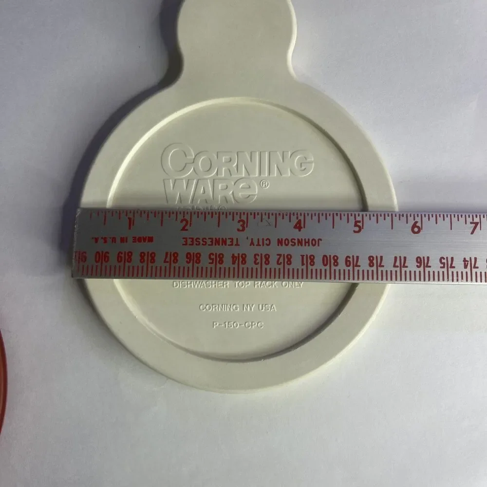 Corning Ware Grab It - White Plastic Lid Replacement P-150-CPC - Vintage